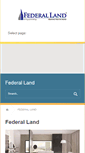 Mobile Screenshot of federal-land.com